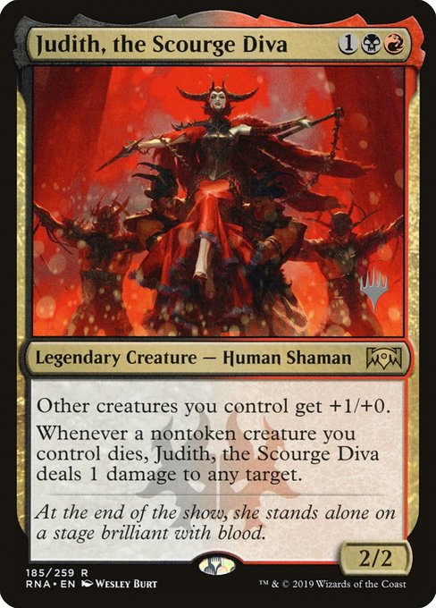 Judith, the Scourge Diva - Ravnica Allegiance Promos