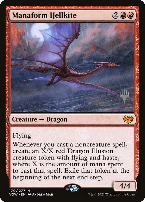 Manaform Hellkite - Innistrad: Crimson Vow Promos