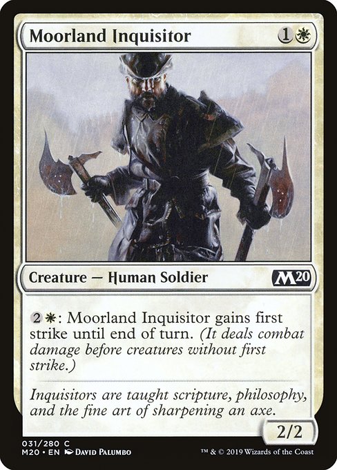 Moorland Inquisitor - Core Set 2020