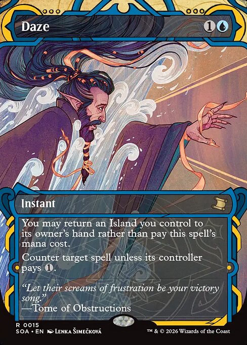 Daze - Secrets of Strixhaven Mystical Archive - Showcase