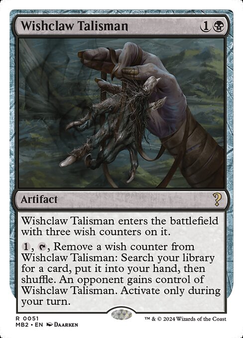 Wishclaw Talisman - Mystery Booster 2