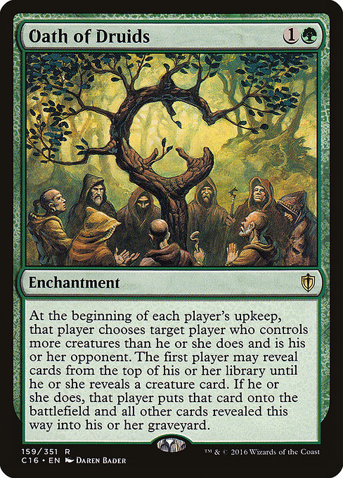 Oath of Druids - Commander 2016