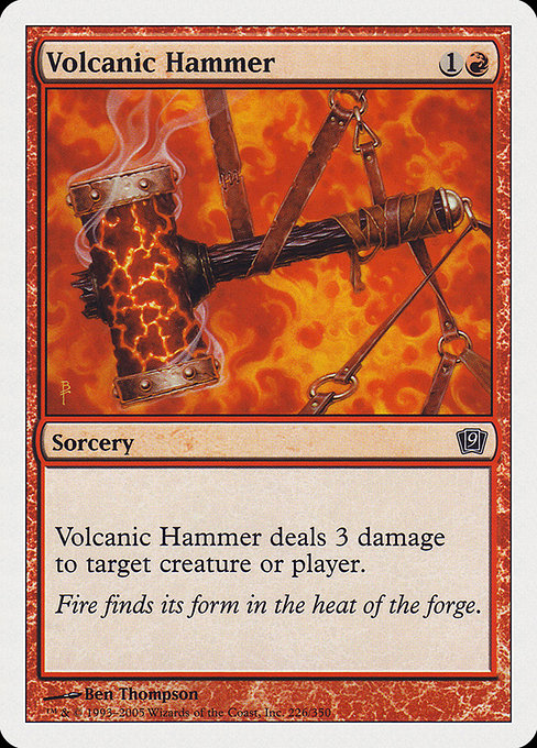 Volcanic Hammer - Ninth Edition