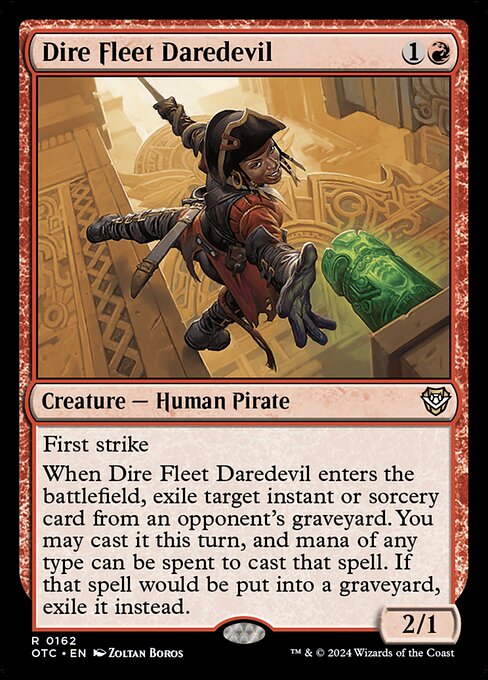 Dire Fleet Daredevil - Outlaws of Thunder Junction Commander