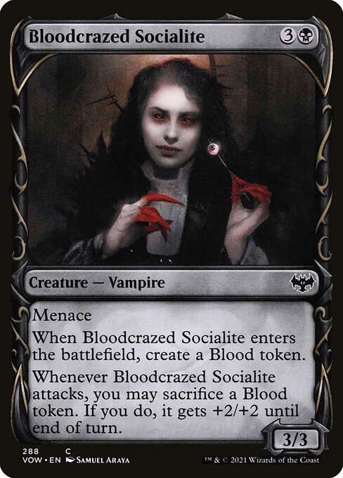 Bloodcrazed Socialite - Innistrad: Crimson Vow