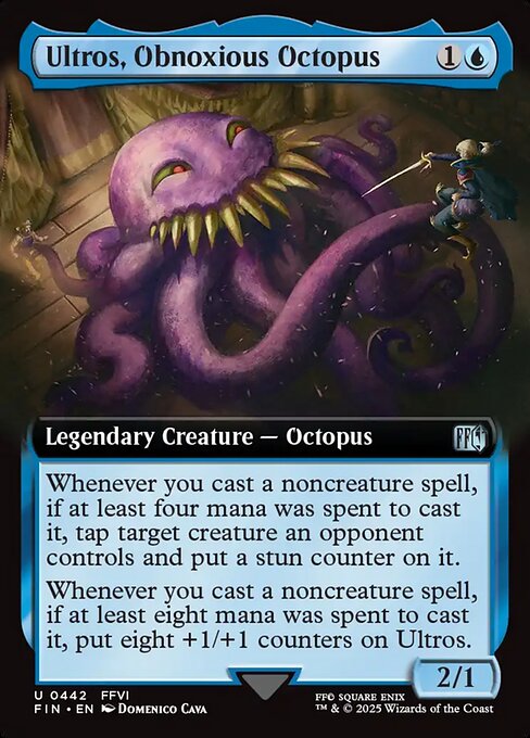 Ultros, Obnoxious Octopus - Final Fantasy - Extended Art