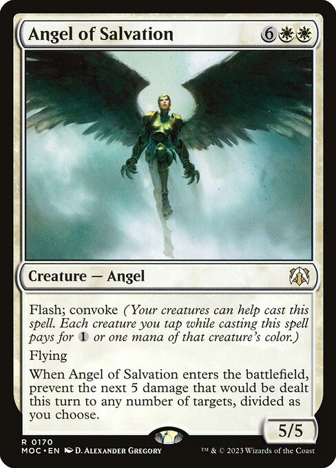 Angel of Salvation - March of the Machine Commander