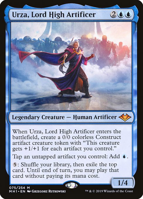 Urza, Lord High Artificer - Modern Horizons