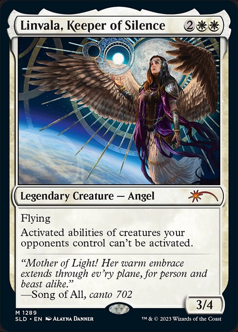 Linvala, Keeper of Silence - Secret Lair Drop