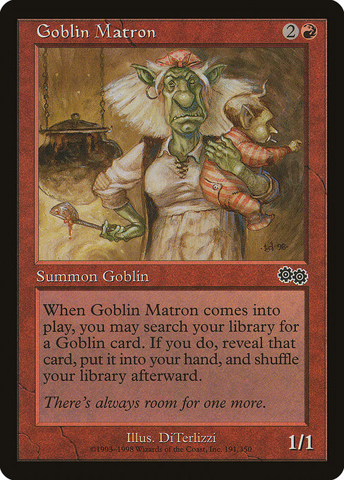 Goblin Matron - Urza's Saga