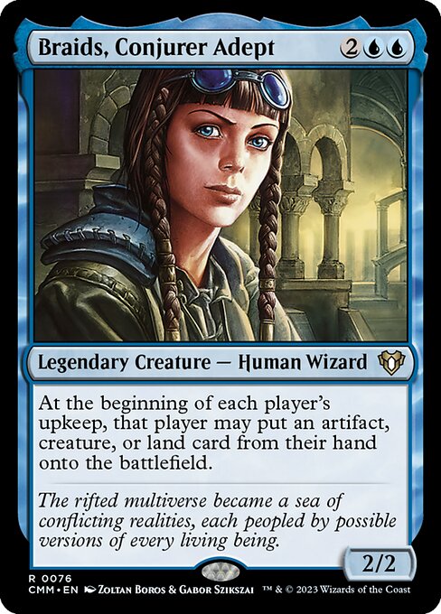 Braids, Conjurer Adept - Commander Masters