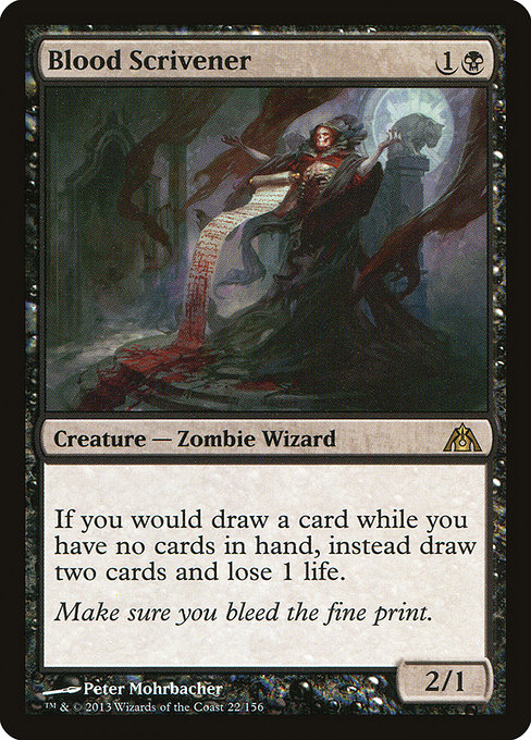 Blood Scrivener - Dragon's Maze