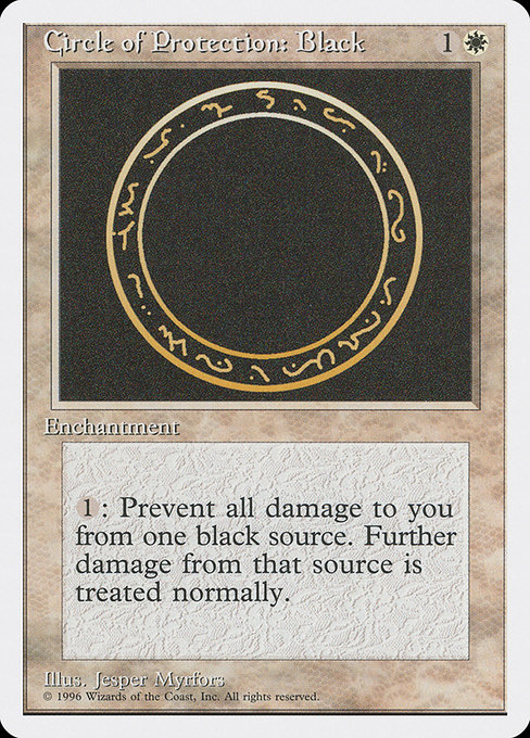 Circle of Protection: Black - Introductory Two-Player Set