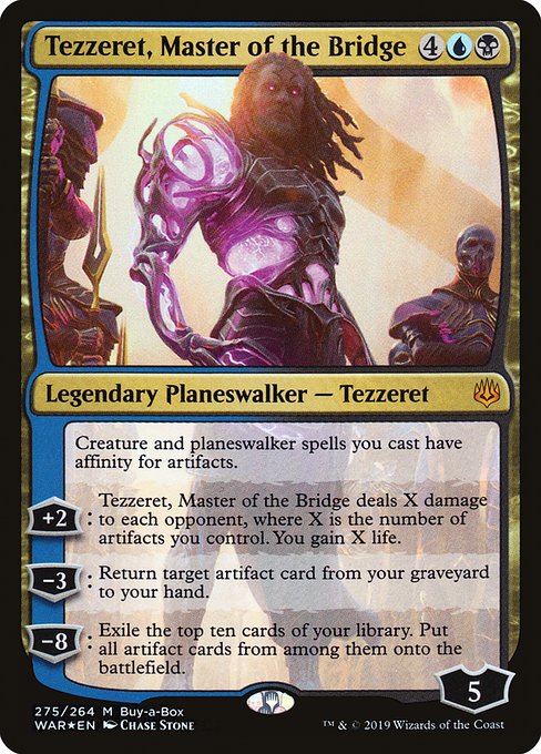 Tezzeret, Master of the Bridge - War of the Spark - Promo Foil
