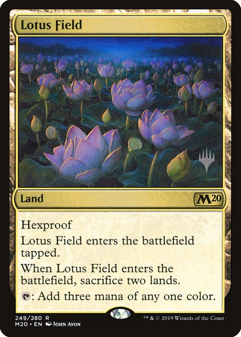 Lotus Field - Core Set 2020 Promos