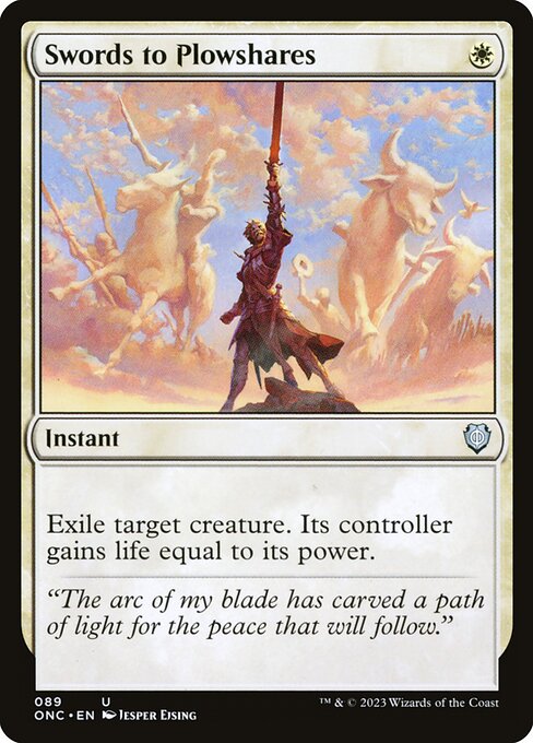 Swords to Plowshares - Phyrexia: All Will Be One Commander