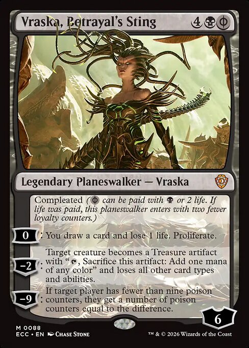 Vraska, Betrayal's Sting - Lorwyn Eclipsed Commander