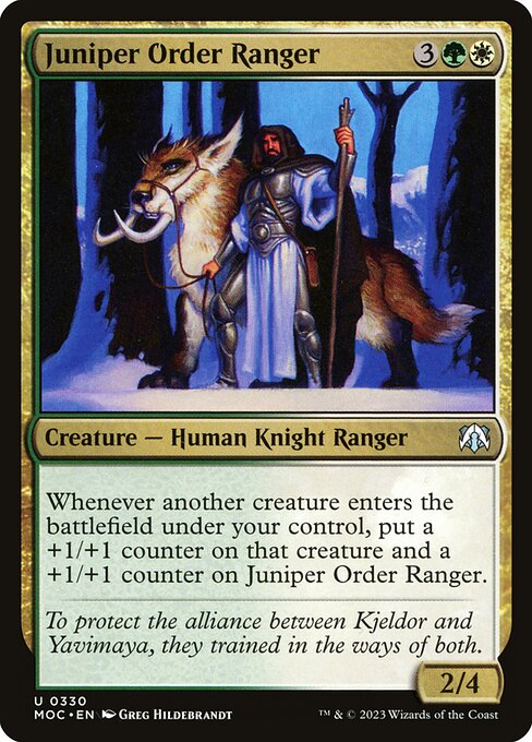 Juniper Order Ranger - March of the Machine Commander