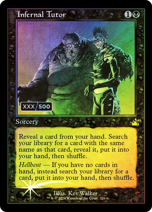 Infernal Tutor - Ravnica Remastered - Double Rainbow, Retro