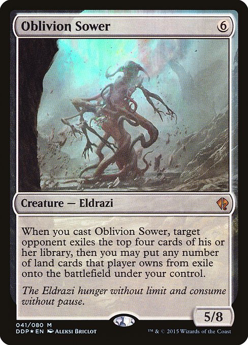 Oblivion Sower - Duel Decks: Zendikar vs. Eldrazi - Promo Foil