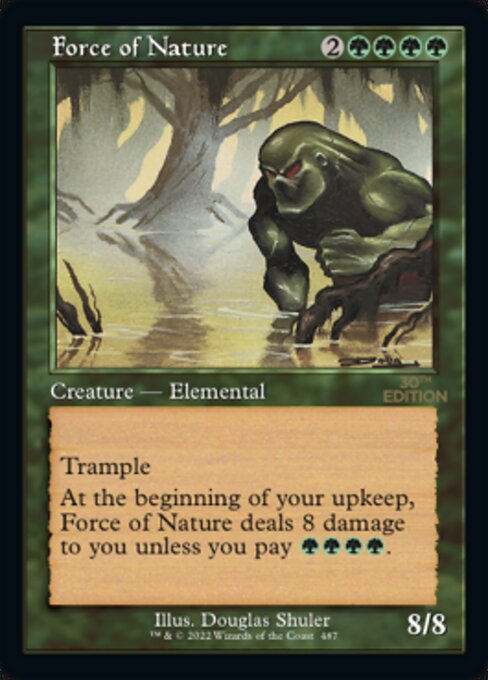 Force of Nature - 30th Anniversary Edition - Retro