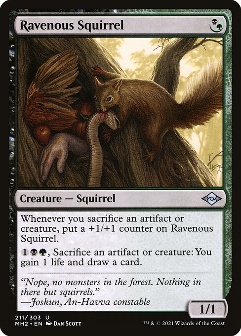 Ravenous Squirrel - Modern Horizons 2