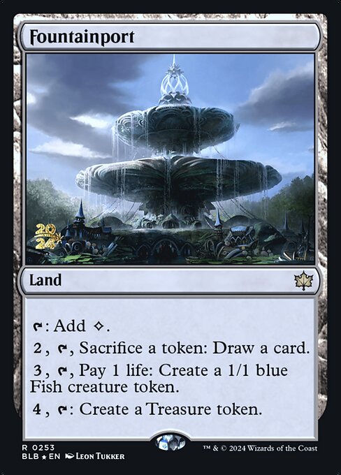 Fountainport - Bloomburrow Promos - Promo Foil