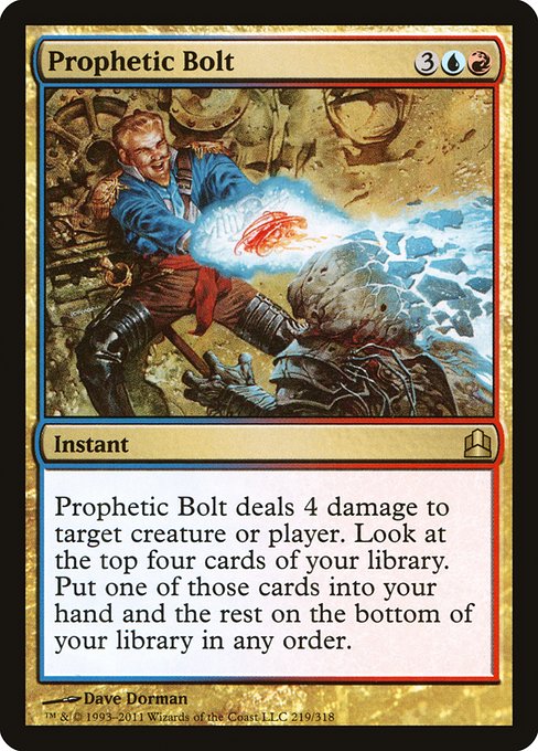 Prophetic Bolt - Commander 2011