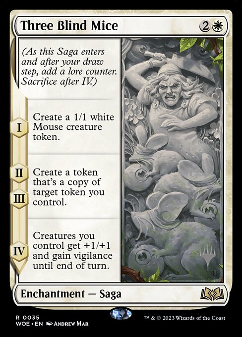 Three Blind Mice - Wilds of Eldraine Promos