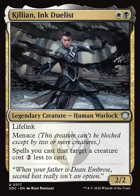 Killian, Ink Duelist - Secrets of Strixhaven Commander