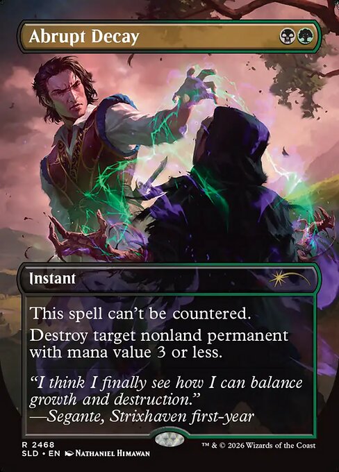 Abrupt Decay - Secret Lair Drop - Borderless
