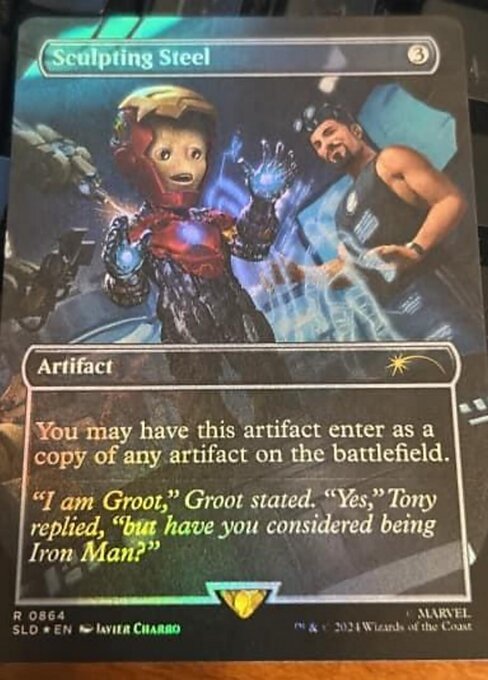 Sculpting Steel - Secret Lair Drop - Promo Foil