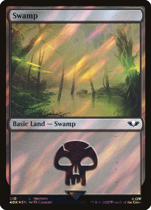 Swamp - Warhammer 40,000 Commander - Surge Foil