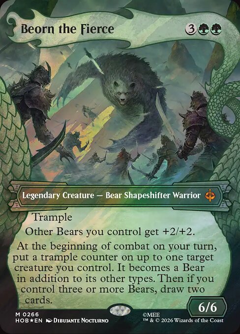 Beorn the Fierce - The Hobbit - Surge Foil