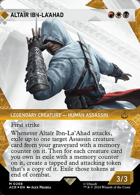 Altaïr Ibn-La'Ahad - Assassin's Creed - Textured Foil