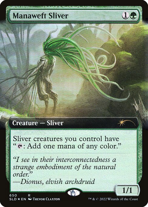 Manaweft Sliver - Secret Lair Drop - Promo Foil