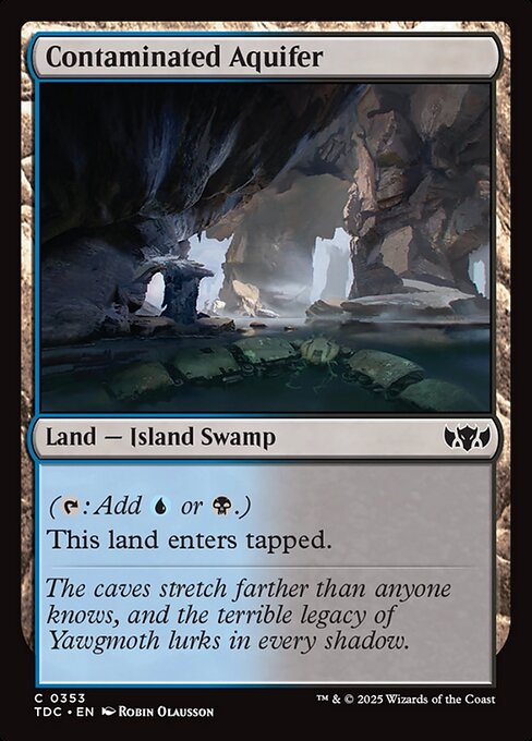 Contaminated Aquifer - Tarkir: Dragonstorm Commander