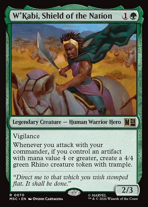 W'Kabi, Shield of the Nation - Marvel Super Heroes Commander