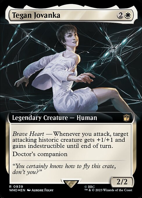 Tegan Jovanka - Doctor Who - Surge Foil, Extended Art