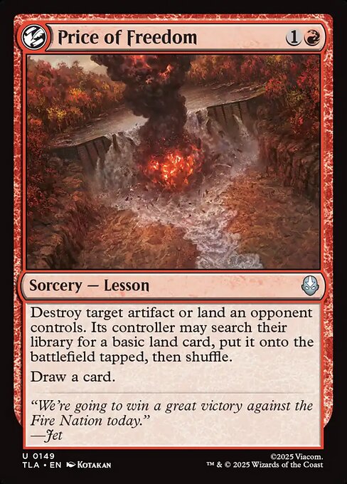 Price of Freedom - Avatar: The Last Airbender
