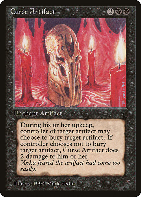 Curse Artifact - The Dark