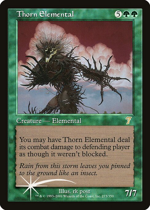 Thorn Elemental - Seventh Edition - Promo Foil