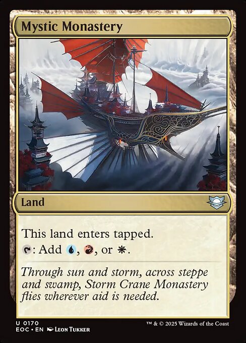 Mystic Monastery - Edge of Eternities Commander