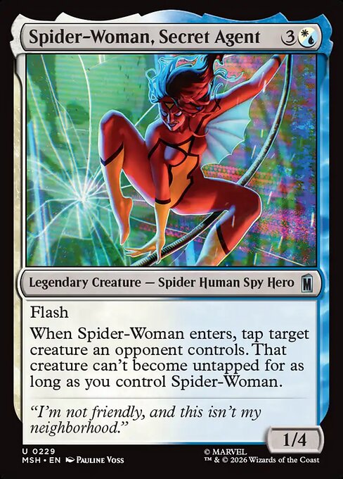 Spider-Woman, Secret Agent - Marvel Super Heroes