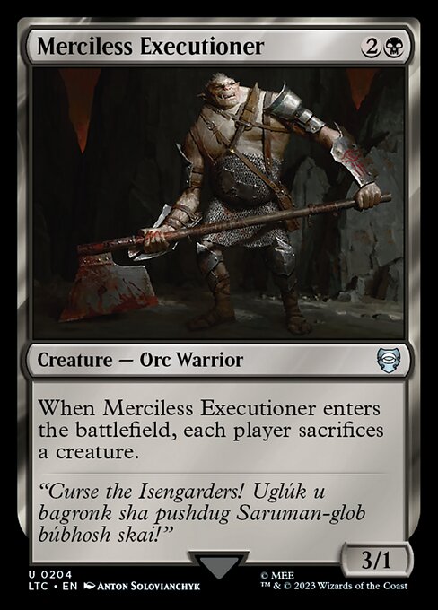 Merciless Executioner - Tales of Middle-earth Commander