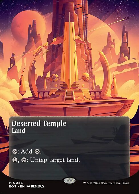 Deserted Temple - Edge of Eternities: Stellar Sights - Borderless