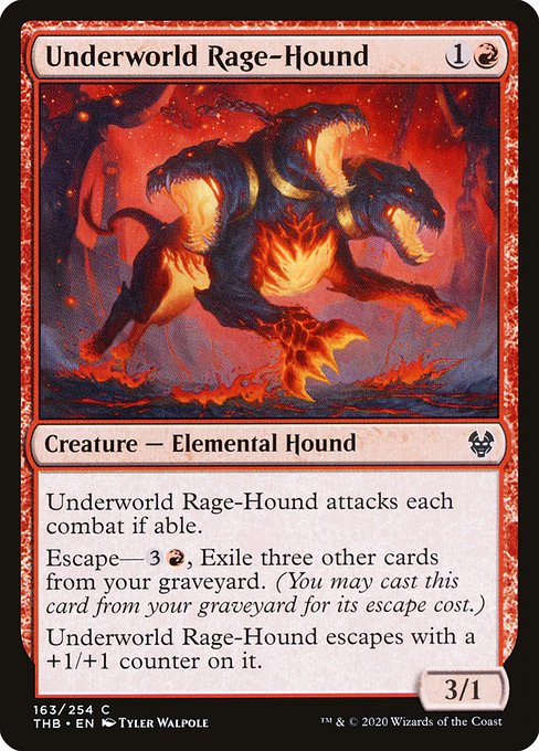Underworld Rage-Hound - Theros Beyond Death