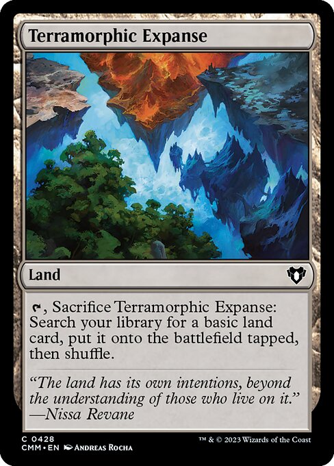 Terramorphic Expanse - Commander Masters