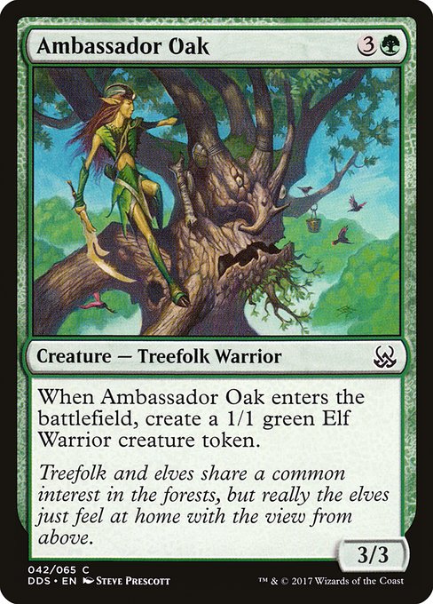 Ambassador Oak - Duel Decks: Mind vs. Might