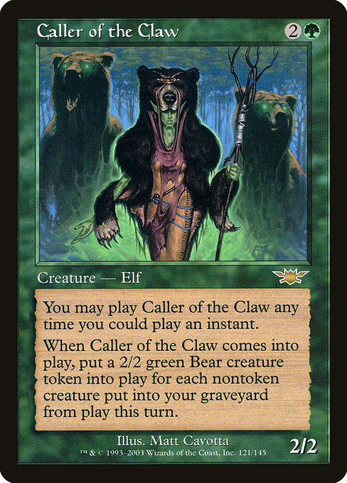 Caller of the Claw - Legions